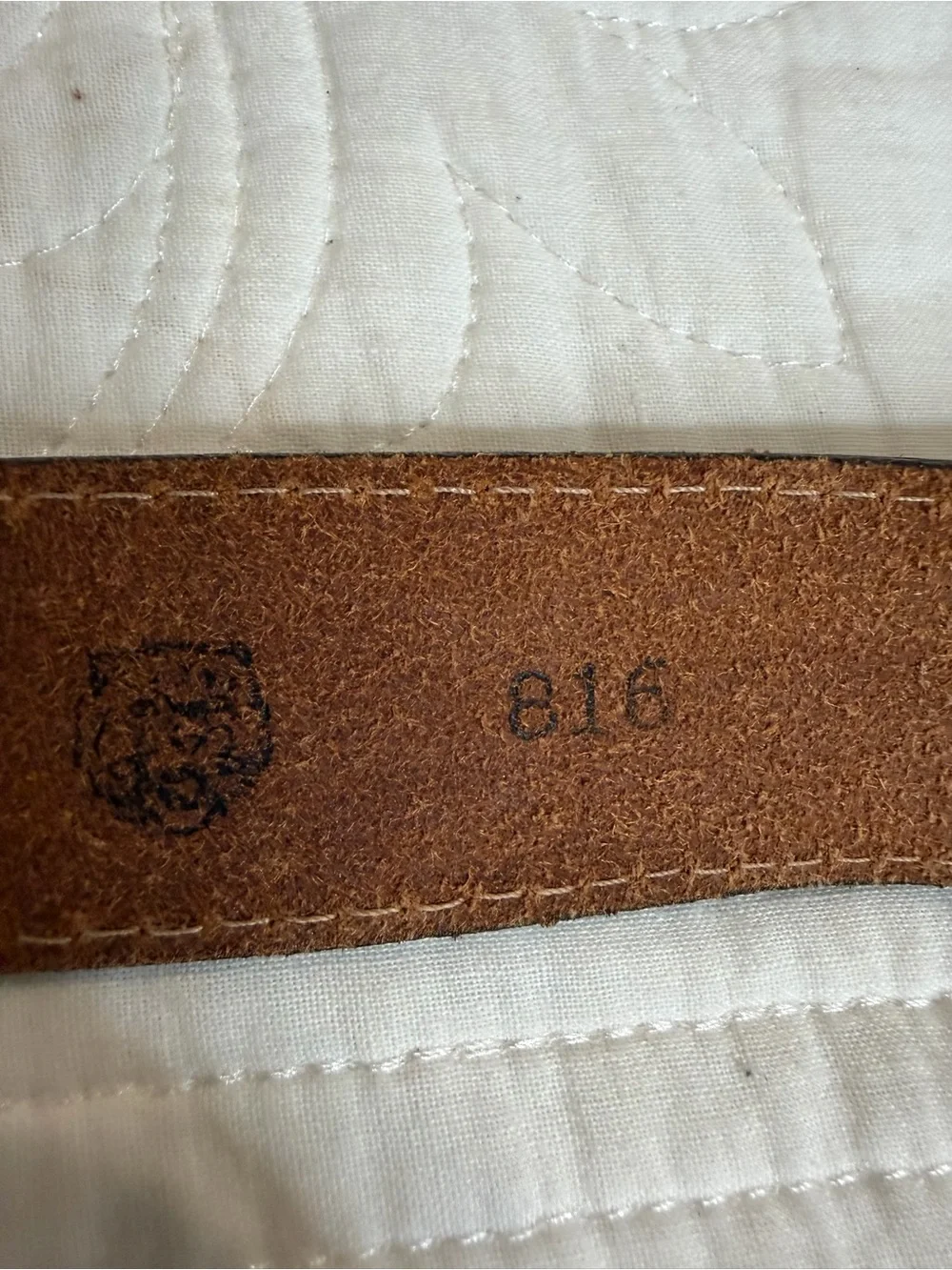 Kids Cowboy Western Rodeo Tooled Leather Belt Metal Horse Buckle Made In USA